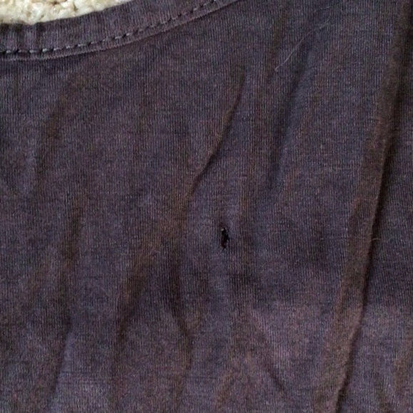 Lisa Z Charcoal Gray Sharkbite Hem Top & Cami - Picture 9 of 10